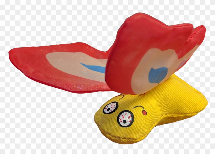 Bright Colors, Crinkly Wings, And 100% Stuffed With - Yeowww Butterfly Clipart #5872649