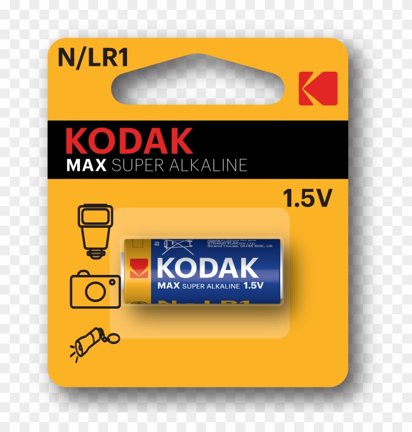 Kodak Max Speciality Batteries - Electric Battery Clipart #5872884