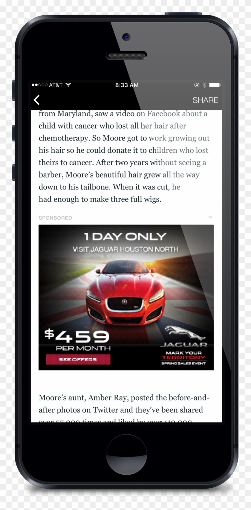 Using Targeted Banner Ads - Smartphone Clipart #5873201