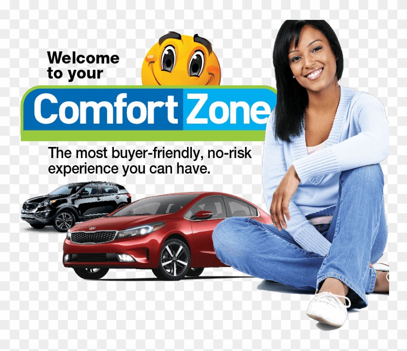 Classic Kia Comfort Zone - Executive Car Clipart #5873480