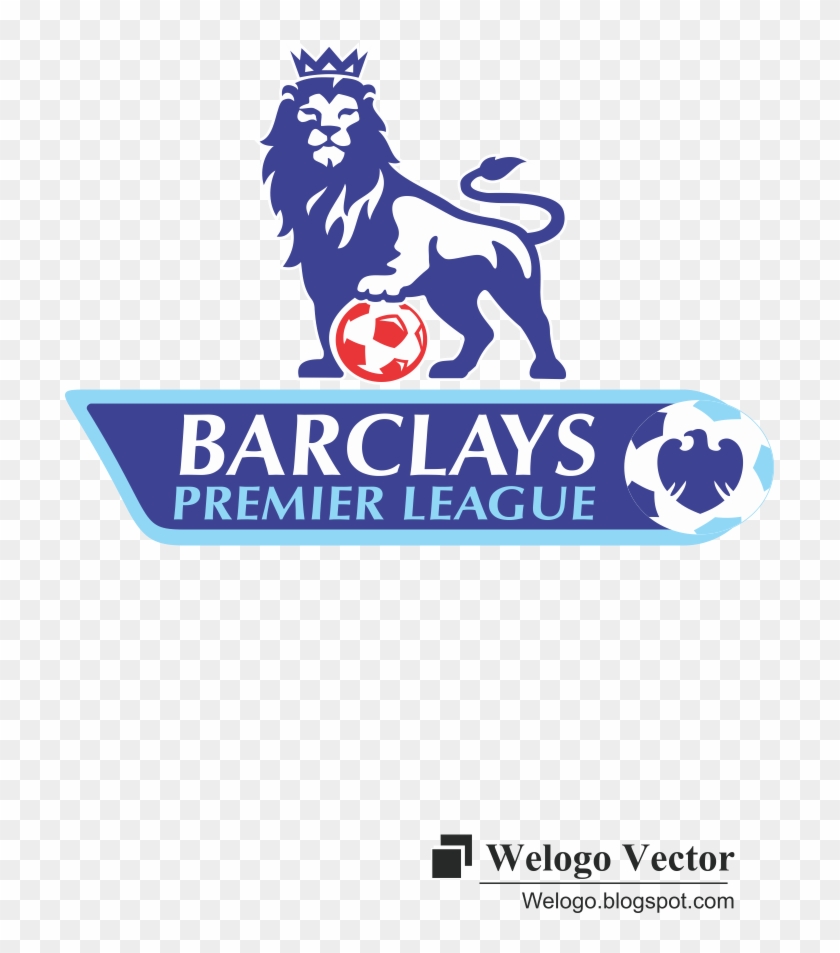 English Premier League Logo Cdr Vector - Logo Barclays Premier League Clipart #5874040