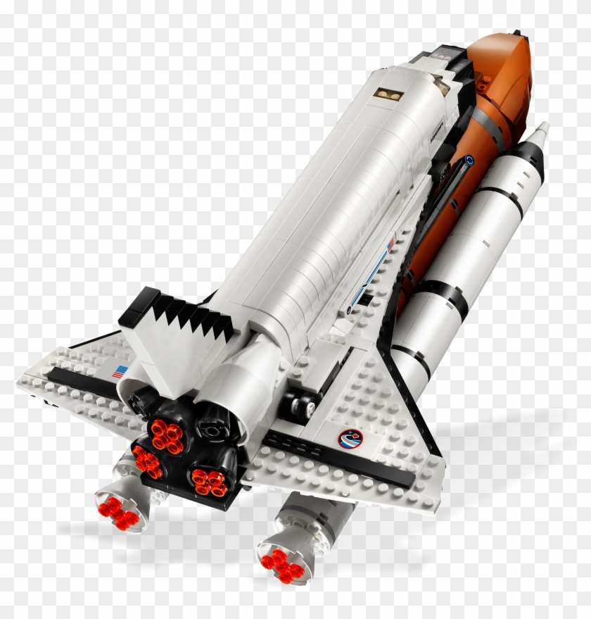 The Shuttle S Thrusters Nasa Spaceship Png - Lego Space Shuttle Clipart
