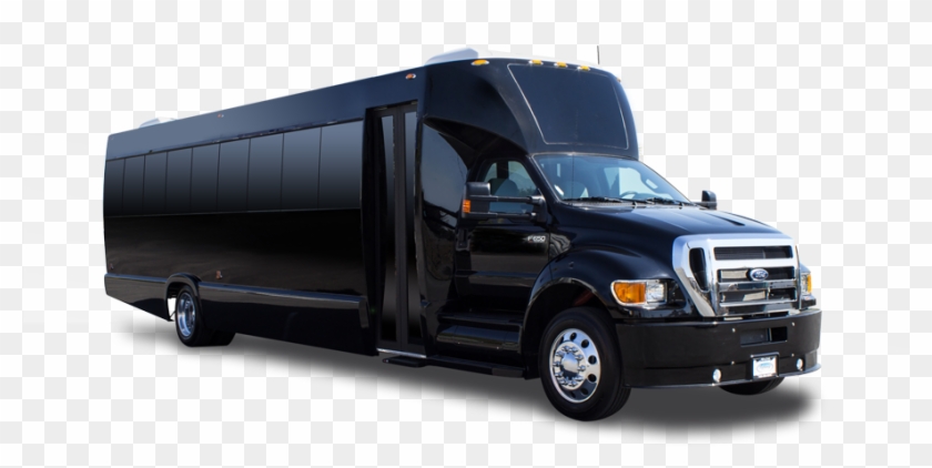 Tiffany Coachworks F 650 And F 750 Shuttle Tour Bus - Commercial Vehicle Clipart #5874821