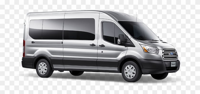 Large Group Shuttle - Ford Transit 15 Passenger Van Clipart
