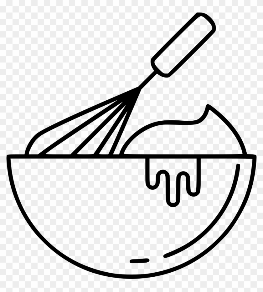 Beat Comments - Whisk And Bowl Clipart - Png Download #5875243