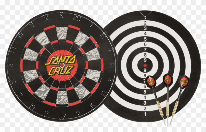 Santa Cruz Dot Dart Board - Dart Board Canadian Tire Clipart