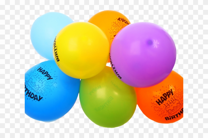 Birthday Balloons Png - Happy Birthday Balloons Png Clipart #5875477