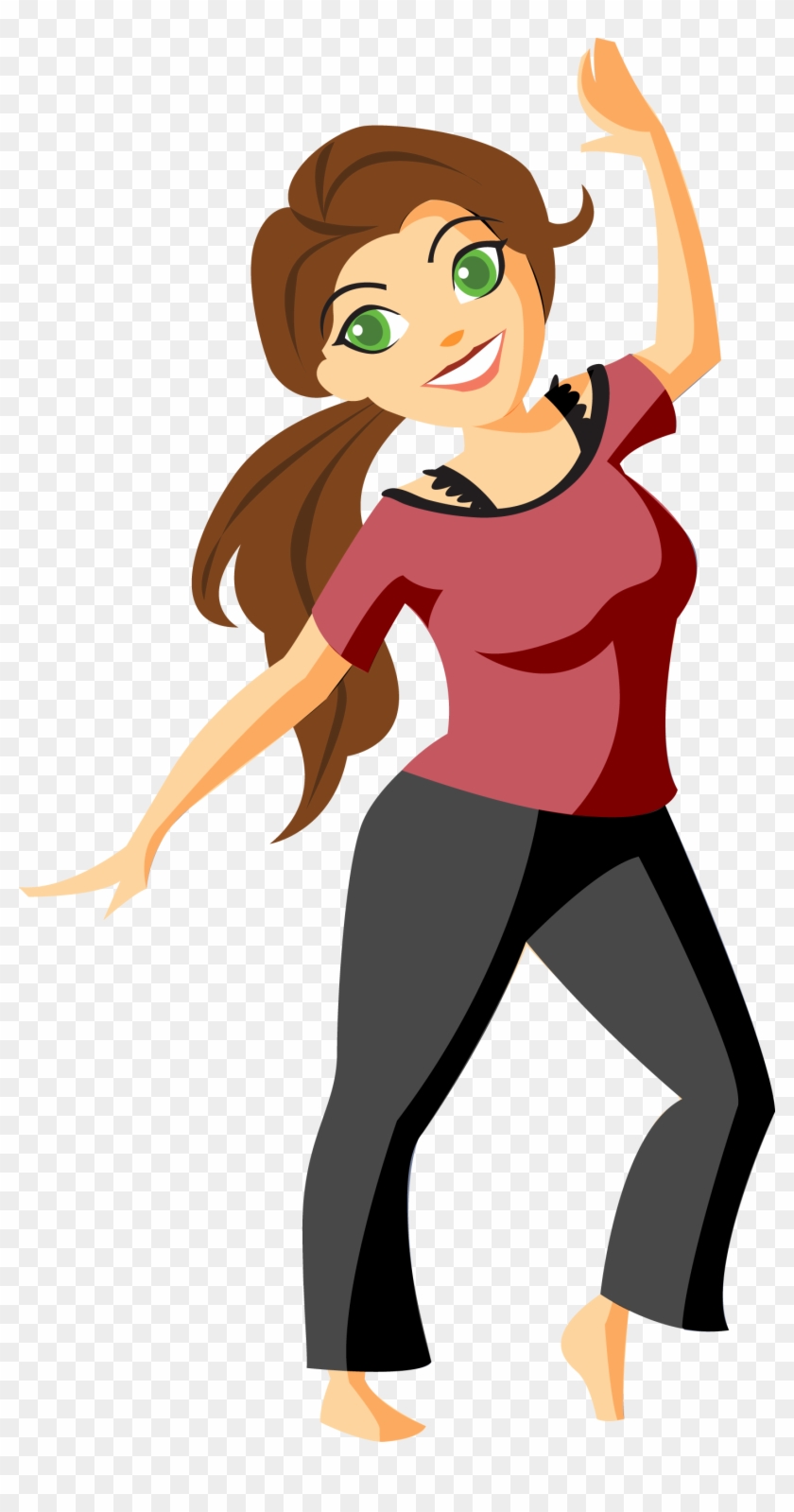 Club Mie Girl - Cartoon Clipart