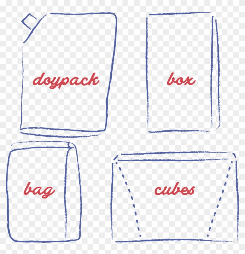 Whether You Prefer Boxed Cubes, Sticks Or Doypacks, - Paper Product Clipart
