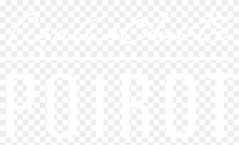 Hercule Poirot Masterpiece - Calligraphy Clipart #5876130