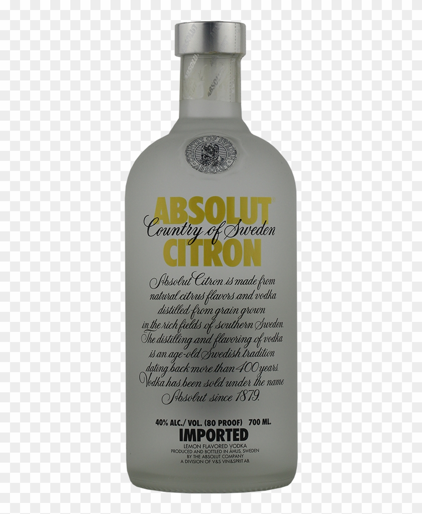 Absolut Vodka Citron - Absolut Vodka Clipart #5876173