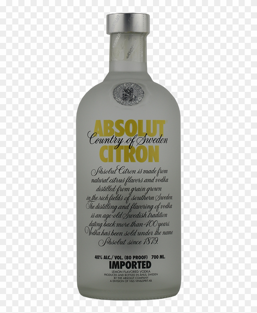 Absolut Vodka Citron - Absolut Vodka Clipart