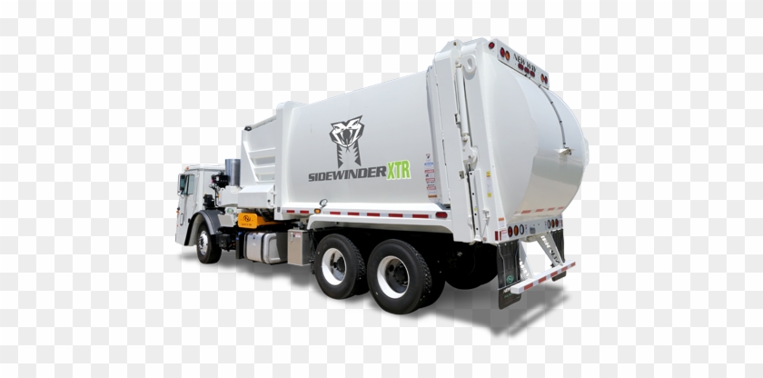 Rear Left Side View Of A New Way Sidewinder Xtr - Garbage Truck Clipart #5876449