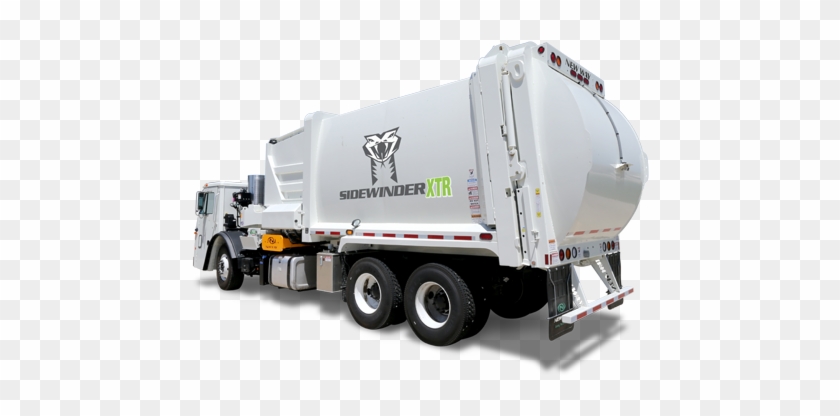 Rear Left Side View Of A New Way Sidewinder Xtr - Garbage Truck Clipart