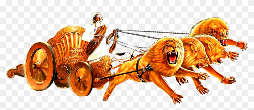 Lion Png Images - Chariot Clipart #5877108