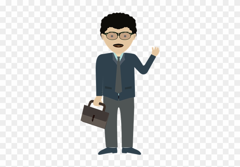 Character Cartoon Man - Manusia Kartun Clipart #5877765