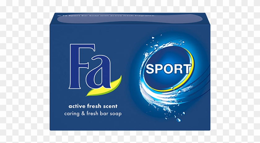 Fa Com Bar Soap Sport Active Fresh - Sign Clipart #5878206
