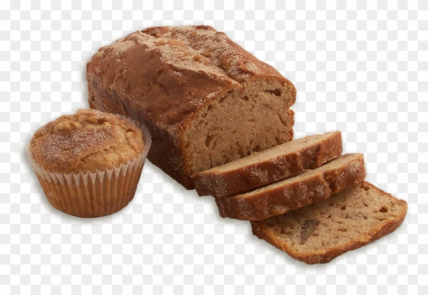 Apple Cinnamon Walnut Dessert Bread - Banana Bread Clipart #5879191