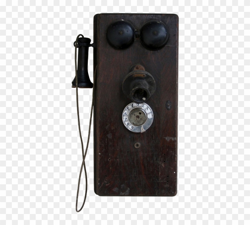 Phone, Antique, Old, Wood, Wall - Telefon Alt Clipart #5879284