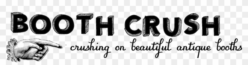 Booth Crush - Calligraphy Clipart #5879539