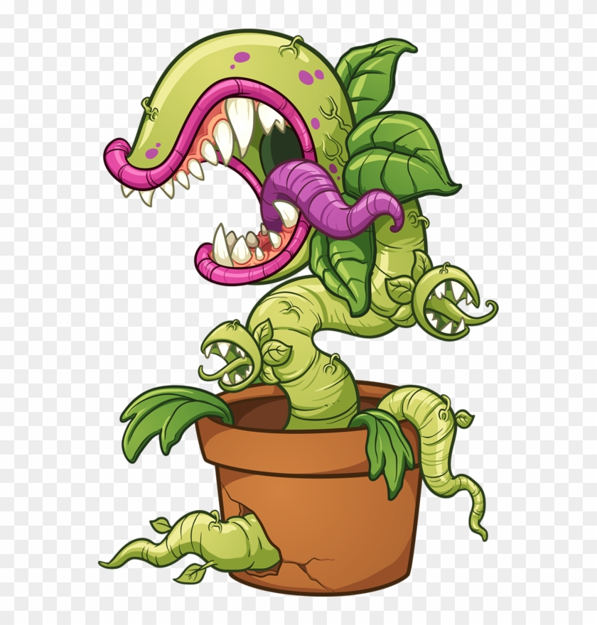 Soloveika Carnivorius Sketches - Carnivorous Plant Draw Clipart