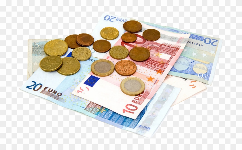 Euro Coins White Background Clipart