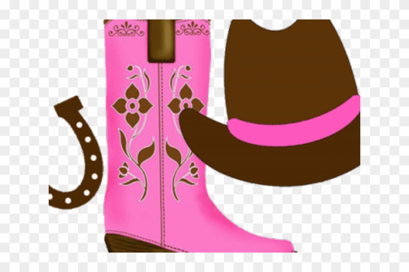 Cowboy Hat Clipart Rodeo Queen - Cowgirl Boots Clip Art - Png Download #5879968