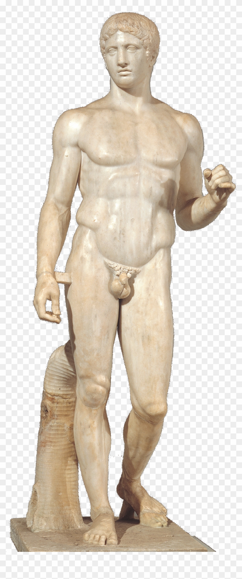 See Original Image - Spear Bearer Polykleitos Clipart #5879969