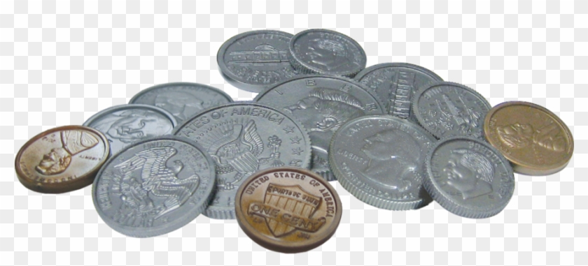 Tcr20639 Play Money - Teacher Created Resources Play Money Assorted Coins Clipart