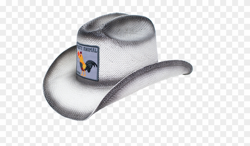 Valiente Party Animal Patch Straw Cowboy Hat By Peter - Baseball Cap Clipart