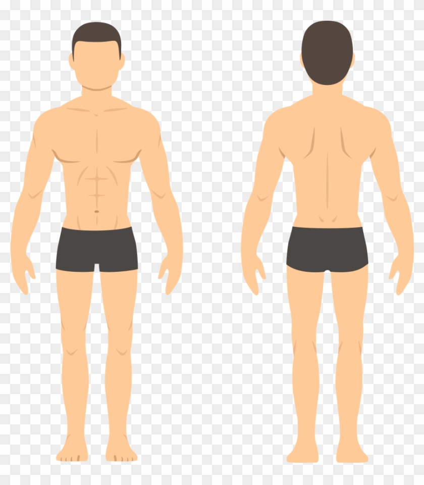 Man Transparent - Man Body Illustration Clipart #5880426