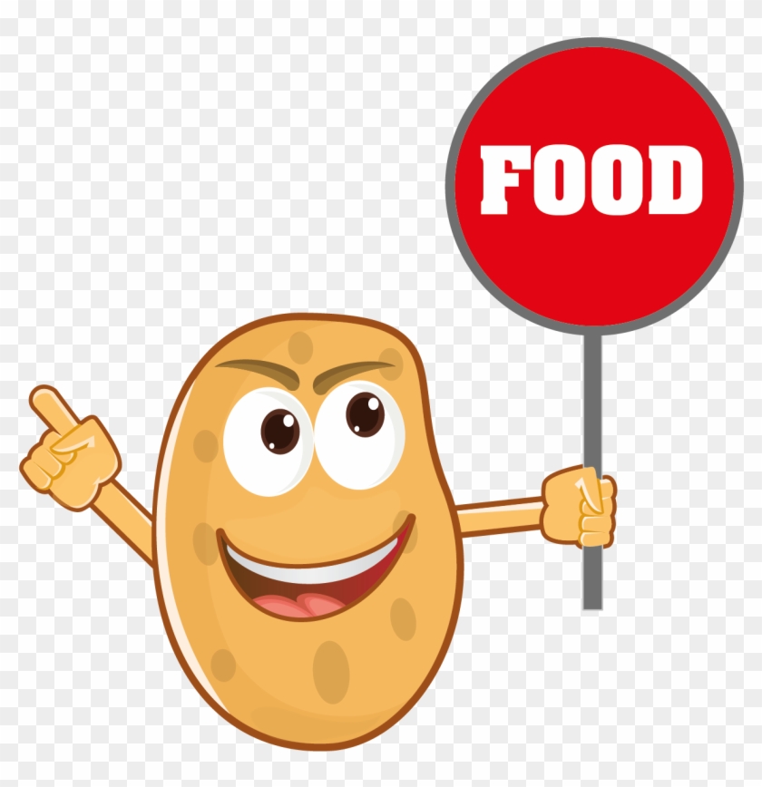 Food Cartoon Mascot Potato 1487663 - Silmo D Or 2011 Clipart #5880513