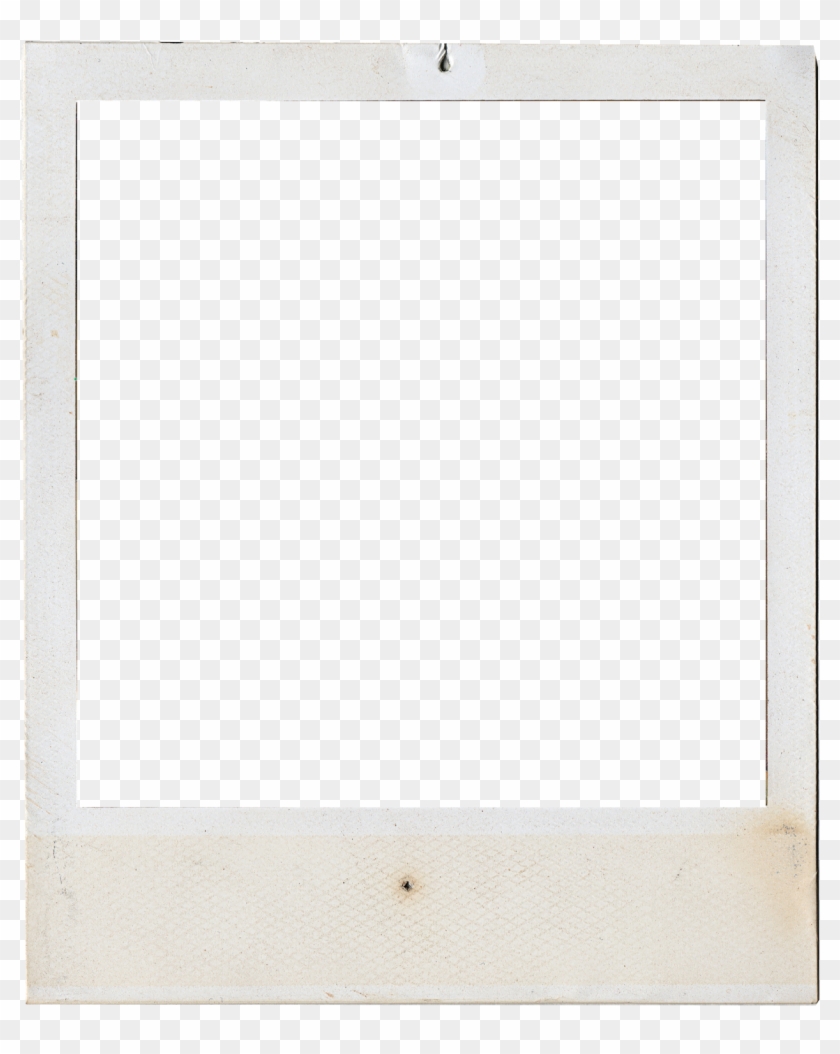 Free Texture Polaroid Frame Png - Wide Polaroid Frame Png Clipart #5880961
