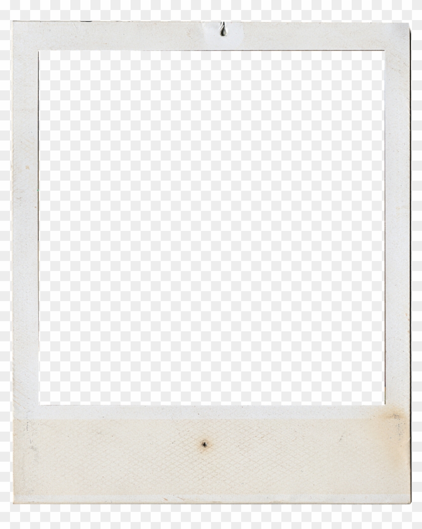 Free Texture Polaroid Frame Png - Wide Polaroid Frame Png Clipart