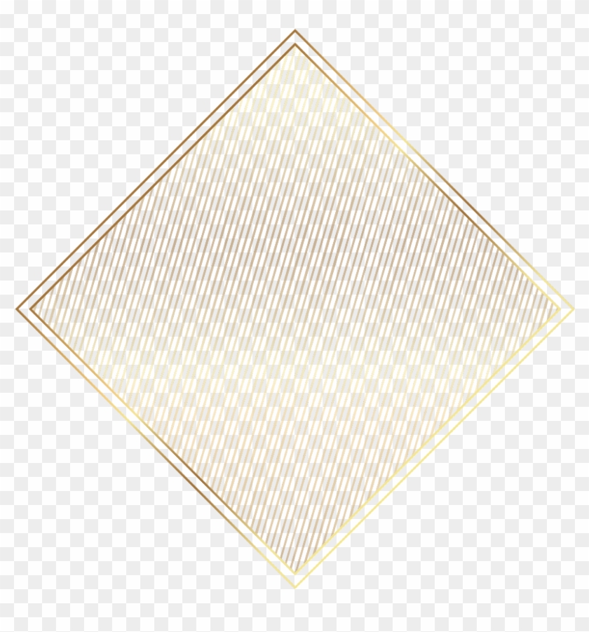 #lines #gold #rectangle #square #quadrilateral #transparent - Triangle Clipart #5881045