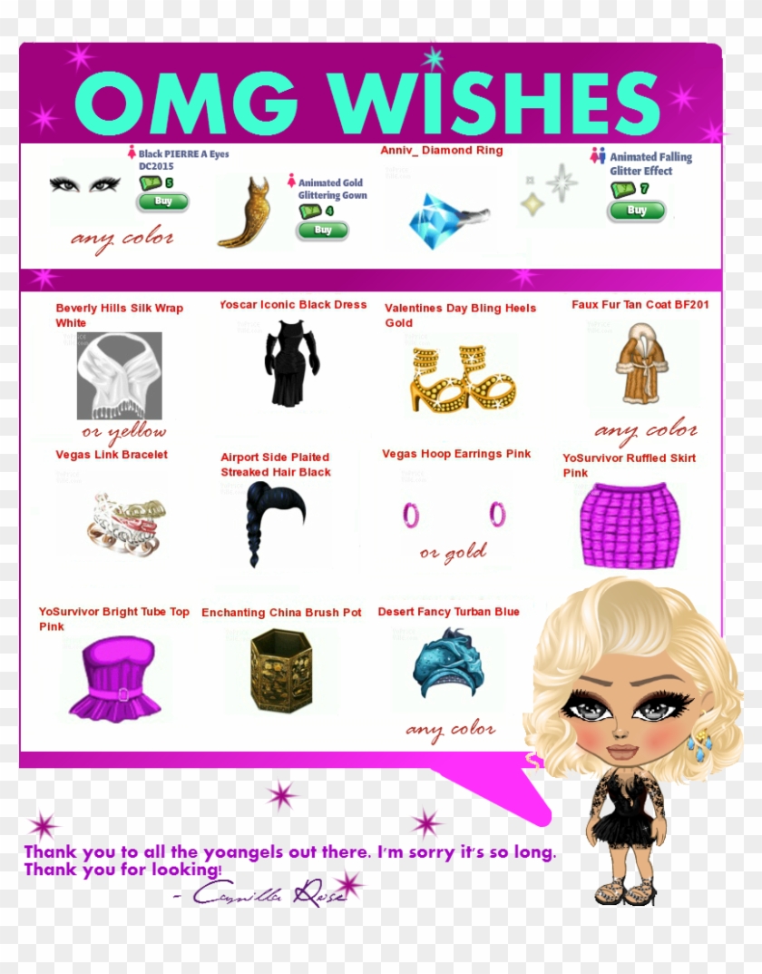 Official Wishlist Thread 5/27/16 - Cartoon Clipart #5881075