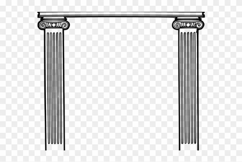 Columns Clipart Ancient Rome - Ancient Roman Frame - Png Download  (#5881165) - PikPng