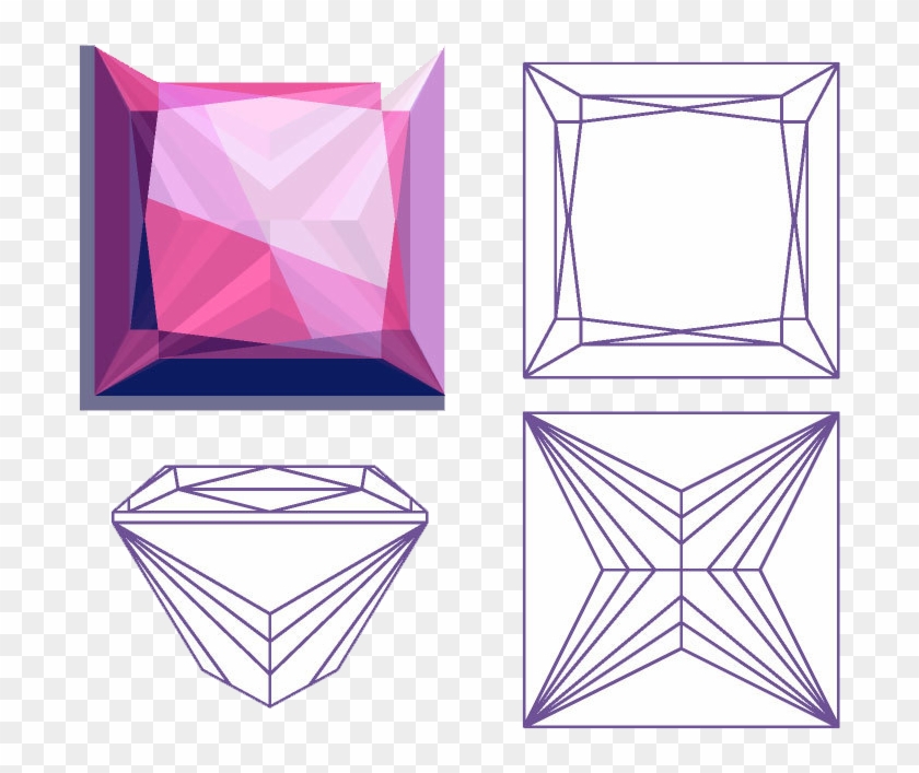 Diamond Shape Png - Drawing Clipart #5881625