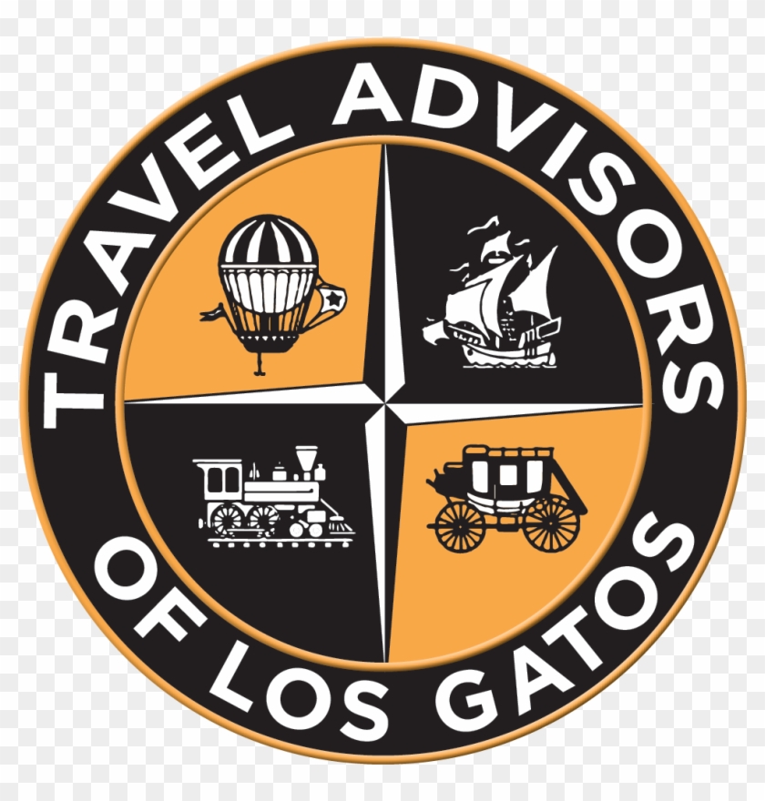 Travel Advisors Of Los Gatos - Emblem Clipart