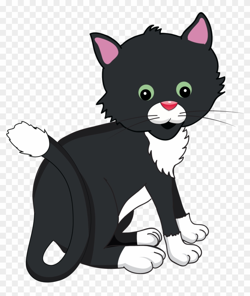 Gatos Desenho Png - Desenho De Gato Em Png Clipart #5881658