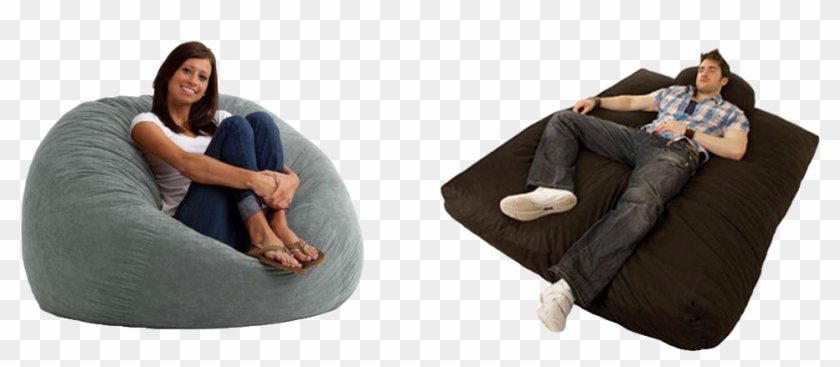 Convertible Beanbag With A Bed Inside - Comfort Clipart