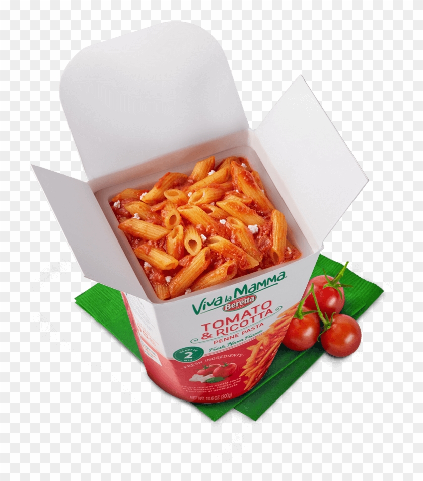 Authentic Italian Pasta In Minutes - Viva La Mamma Pasta Top View Clipart #5882064