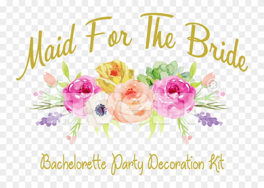 Design A Beautiful Artistic Watercolor Label And Logo - Floribunda Clipart