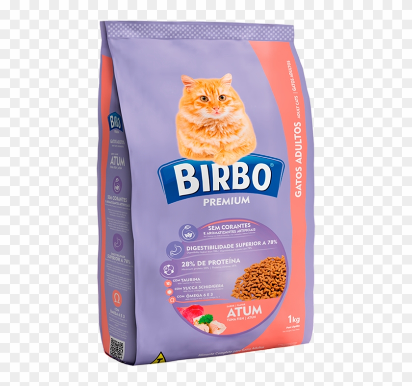 Birbo Premium Cats Flavor Tuna Is Free Of Artificial - Birbo Cat Food 1 Kg Clipart #5882296