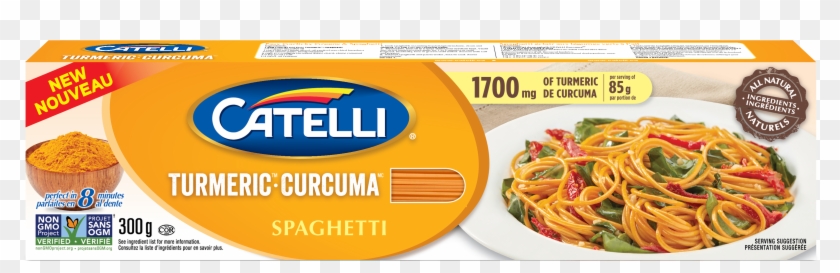 300 G - Catelli Turmeric Pasta Clipart