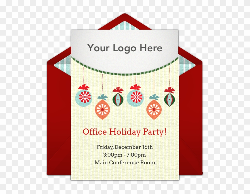 Office Holiday Party Online Invitation - ボタン Penguin Research Clipart