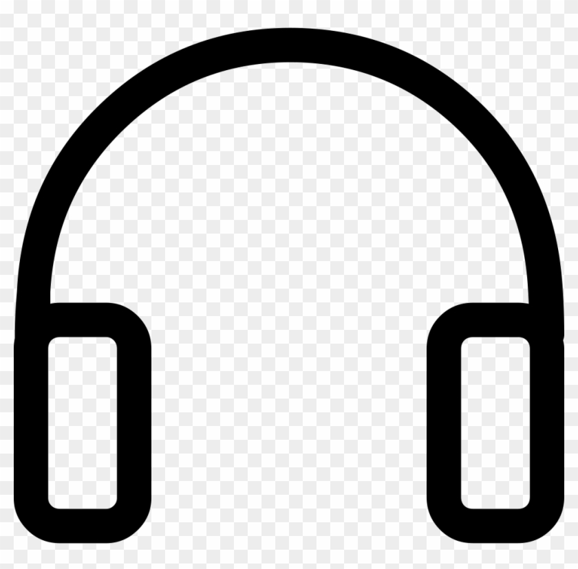 Png File Svg - Headphones Logo Vector Clipart #5883103