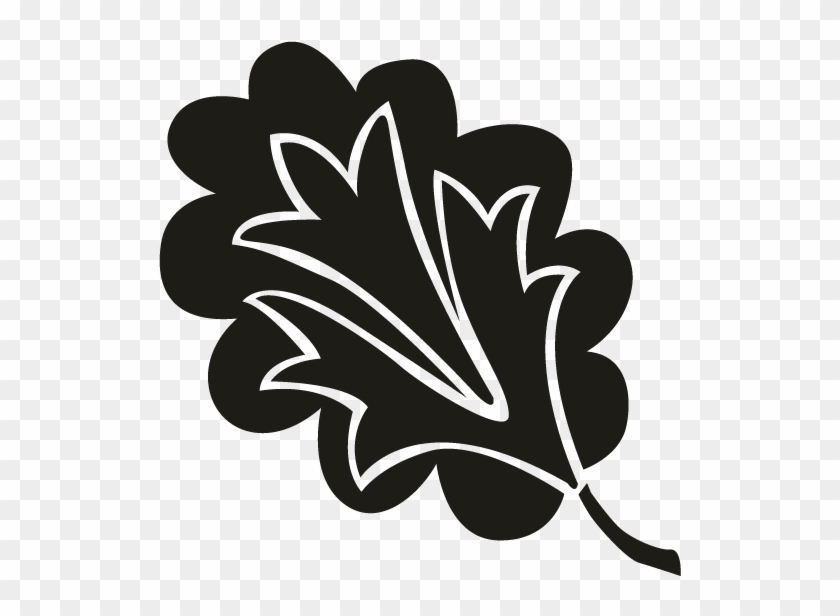 Smock Fig Leaf Motif - Emblem Clipart #5883144