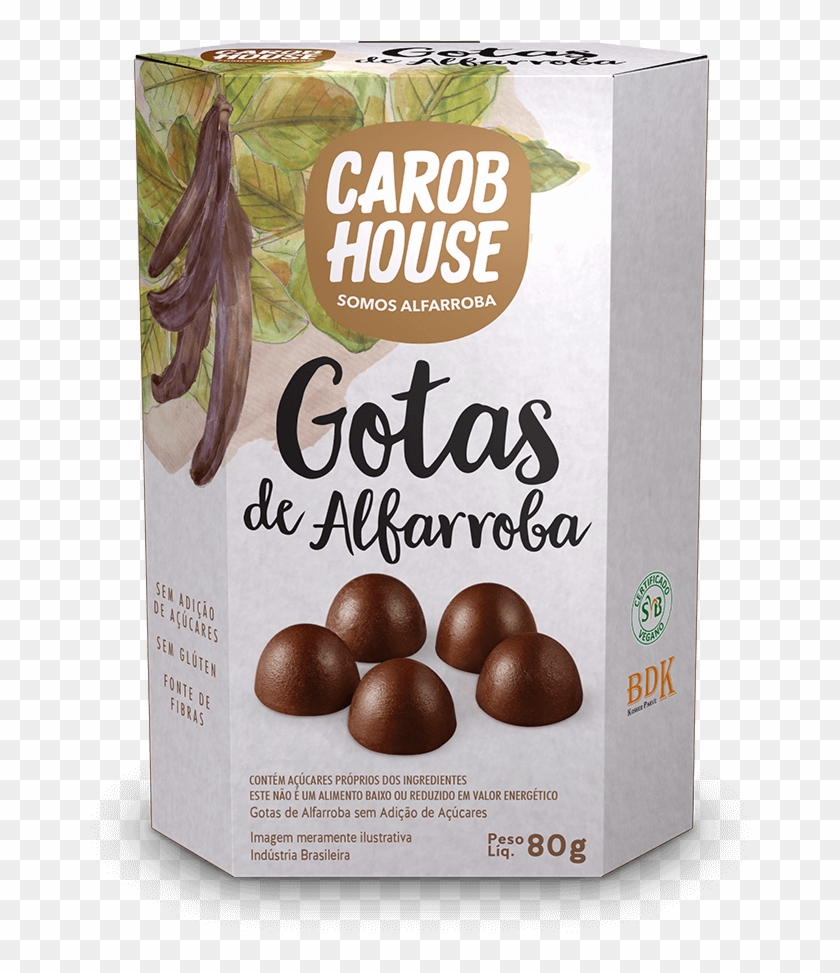Gotas De Alfarroba Carob House Clipart