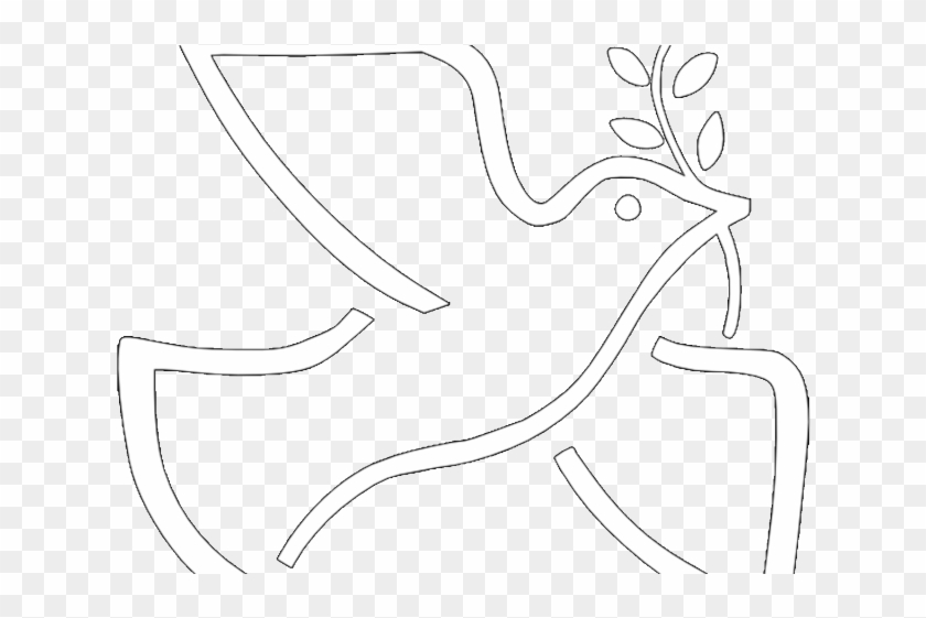 Peace Dove Clipart Fig Leaf - Our Lady Peace Dove - Png Download #5883459